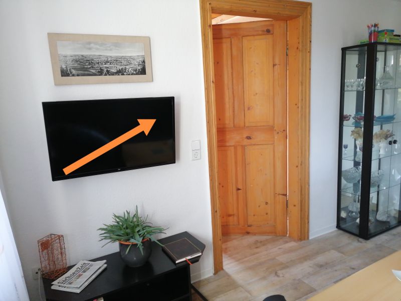 Chemnitz Ferienwohnung Naturblick<br>Karla Rößler: Ansicht 6: TV