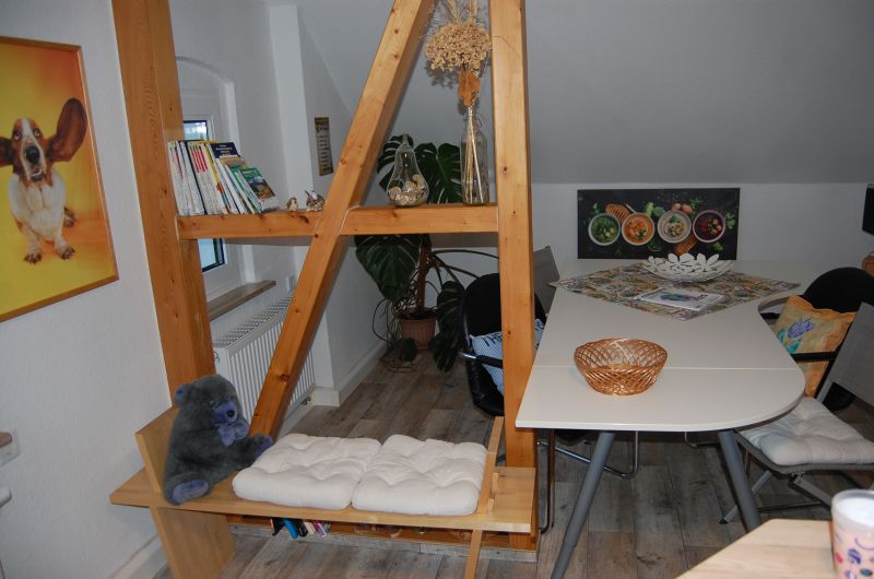 Chemnitz Ferienwohnung Naturblick<br>Karla Rößler: Ansicht 10: <span style='white-space: nowrap'>Leseecke</span>